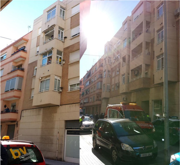 Explosión gas butano C/Bernabé García 38