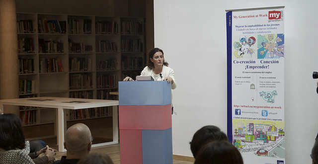 Beatriz Simón presidió este martes el acto de difusión del programa europeo URBACT II: Proyecto My Generation at Work