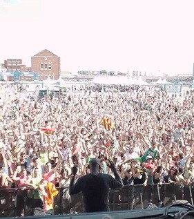 40.000 personas llenaron el recinto para 'vivir' con intensidad el festival.