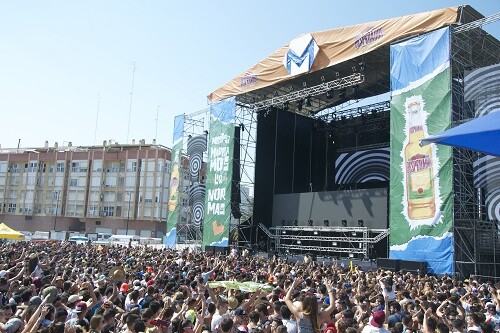 Escenario principal del festival.