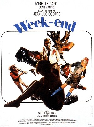 Cartel de la película 'Week end'.