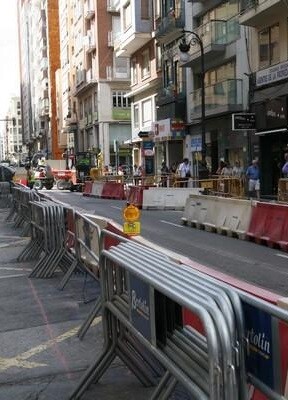 Vicent Sarria destacó que en estas obras que trabajan coordinadamente las concejalías de desarrollo urbano y movilidad.