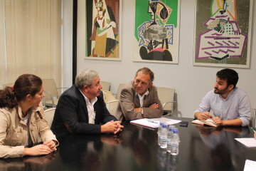 Alicia Torres, Daniel Matoses, Miquel Soler y Vicent Marzà