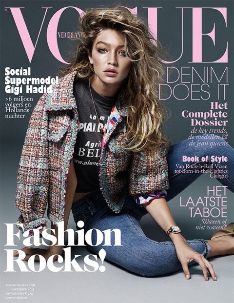 El topless de Gigi Hadid para Vogue (3)
