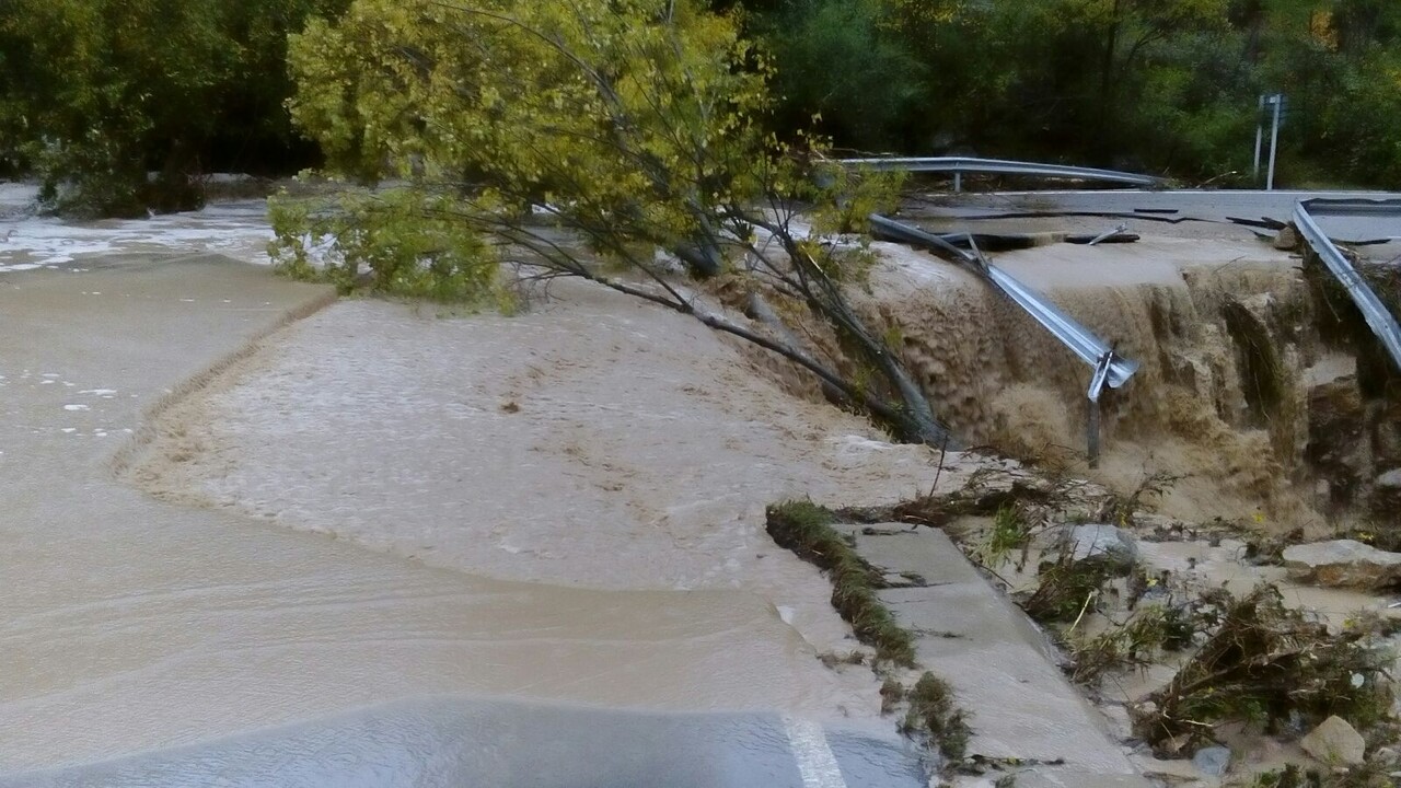Carretera CV-197 de Villahermosa del Río a San Vicente de Piedrahita, en el pk 10+500 a 3 km de Villahermosa (1)