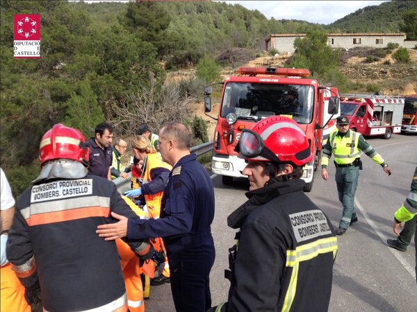 accidente trafico en la pedanía de El Tormo (2)