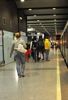 En el tranvía, ninguna parada alcanzó tal cifra.