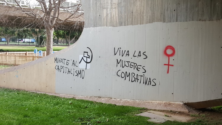 pintadas en el rio turia valencia (4)