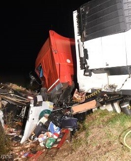Imagen de Twitter del accidente. (Foto-La Montagne).