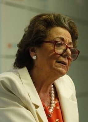 Rita Barberá, actual senadora del PP y exalcaldesa de Valencia.
