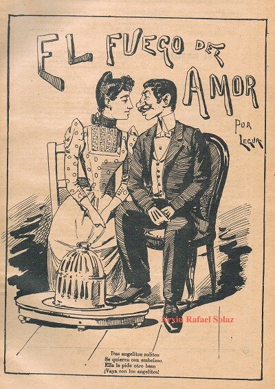 Dibujo de Valencia Cómica,1891