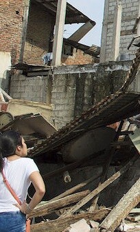 Ya son 587 los muertos a causa del terremoto.