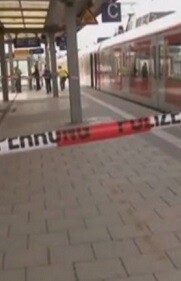 Estación de tren donde ocurrieron los hechos.