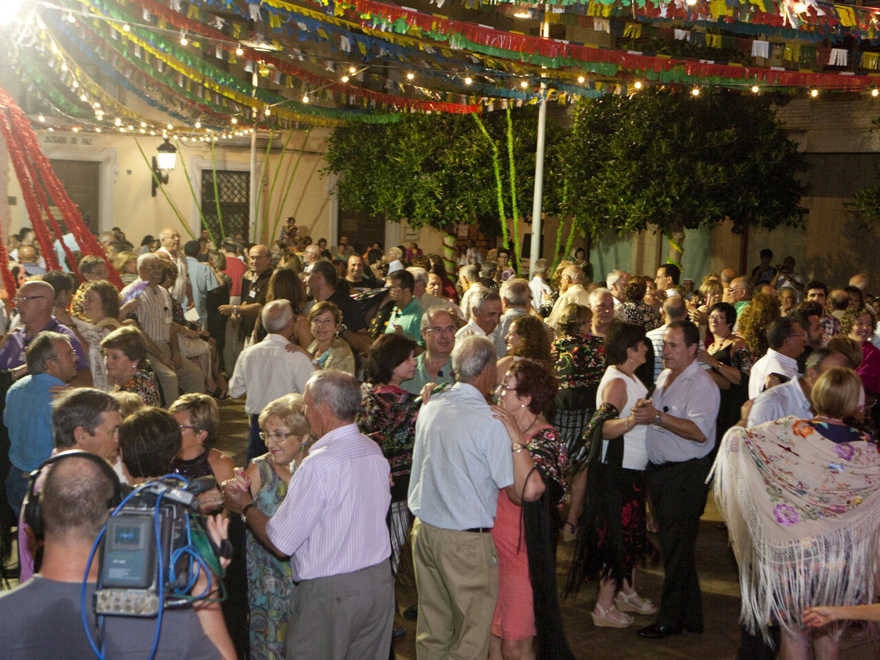 Ambiente del X Concurso de Mantones
