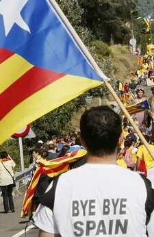Un 47,7 por ciento de los catalanes encuestados son partidarios de la independencia de Cataluña.