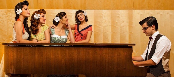 las Dómisol Sisters traslada al público a la época dorada del swing.
