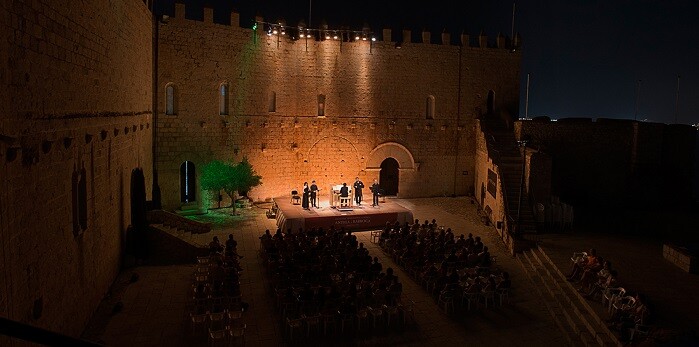 Una imagen del Festival Internacional de Música Antigua y Barroca de Peñíscola.