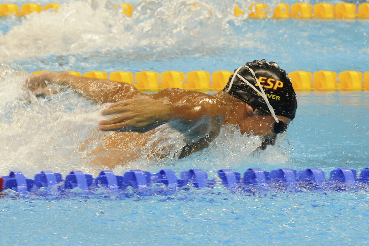 Medalla de Oro 100m Mariposa categoria S11