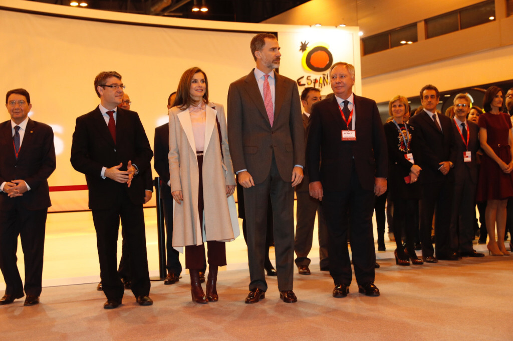 © Casa de S.M. el ReyLos Reyes en el stand de Turespaña, organismo promotor de turismo internacional