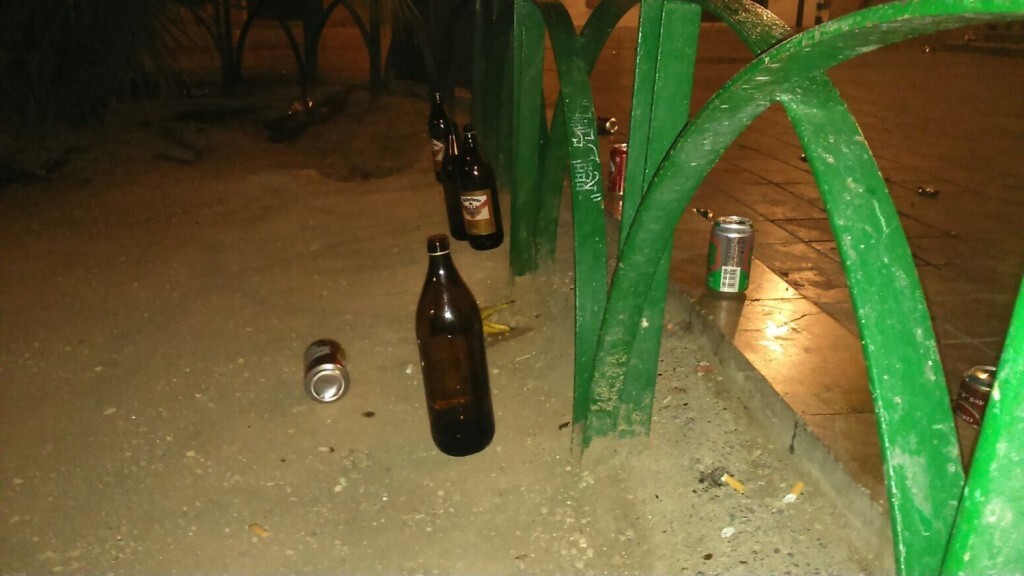Benimaclet botellon (3)