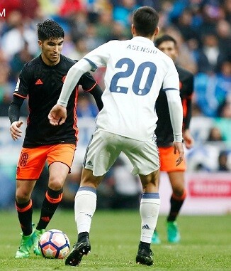 El Valencia CF mereció el empate. (Foto-Lázaro de la Peña).