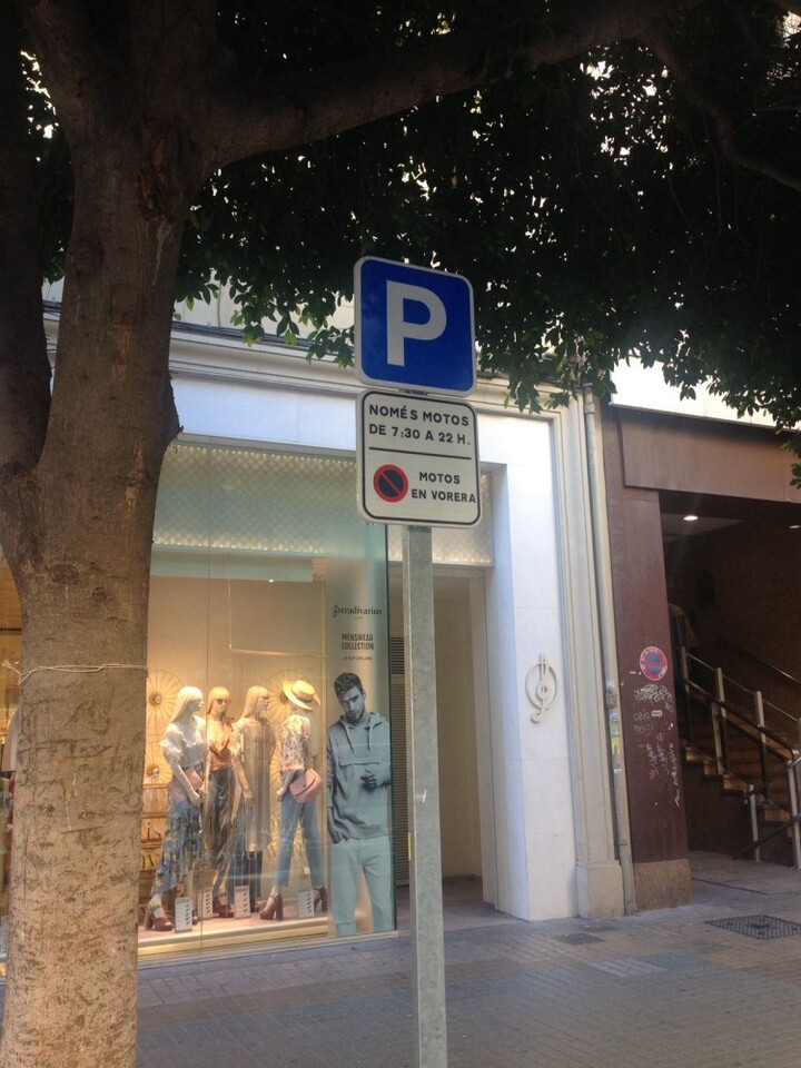señales fijas en valenciano