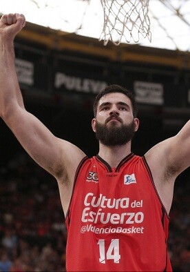 El Valencia Basket vence un partido que lo leva a semifinales.