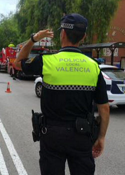 Policía Local de Valencia.