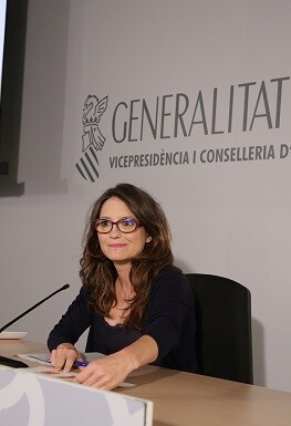 Mónica Oltra, vicepresidencia y Conselleria de Igualdad y Políticas Inclusivas.