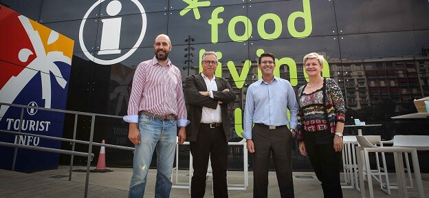 Jorge Rodríguez, Pilar Moncho, Evarist Caselles y Pablo Seguí.