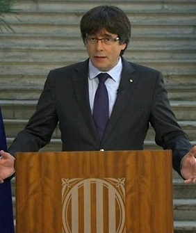 Carles Puigdemont.