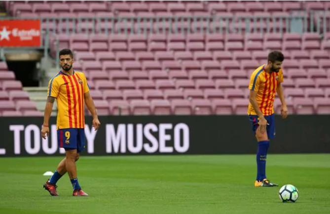 La historia detrás de la camiseta política que utilizó Las Palmas para enfrentar al Barcelona Infobae