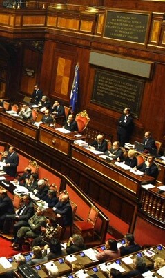 Parlamento italiano.