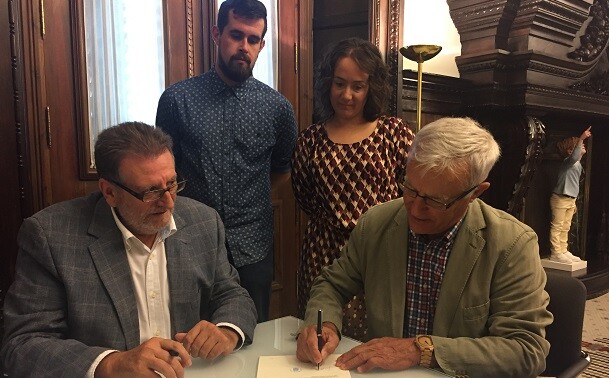 Firma del protocolo.