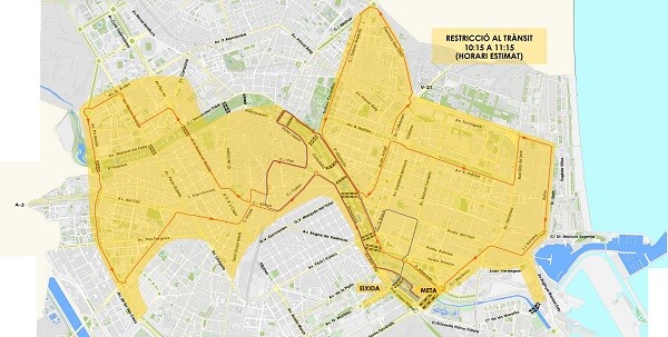 Restricciones Maratón 2017.