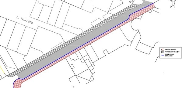 Plano de la calle Literat Gabriel Miró.