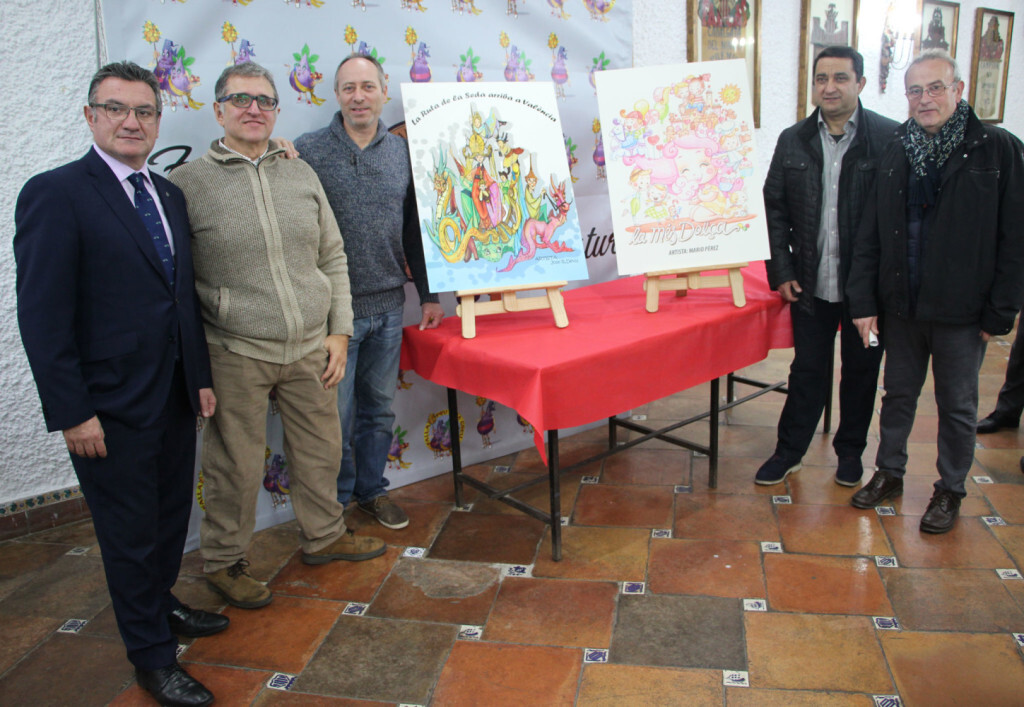 Presidente, Vice, artisfa faller y miembros del gremio de artistas