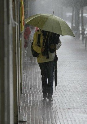 Se esperan intensas lluvias.