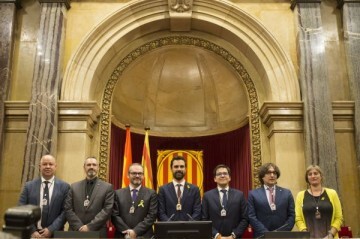 CATALUÑA PRIMERA MESA XII LEGISLATURA
