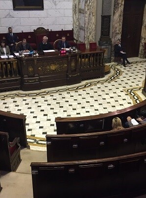 Pleno municipal.