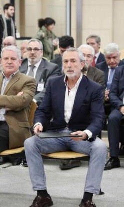 Pérez en el juicio.