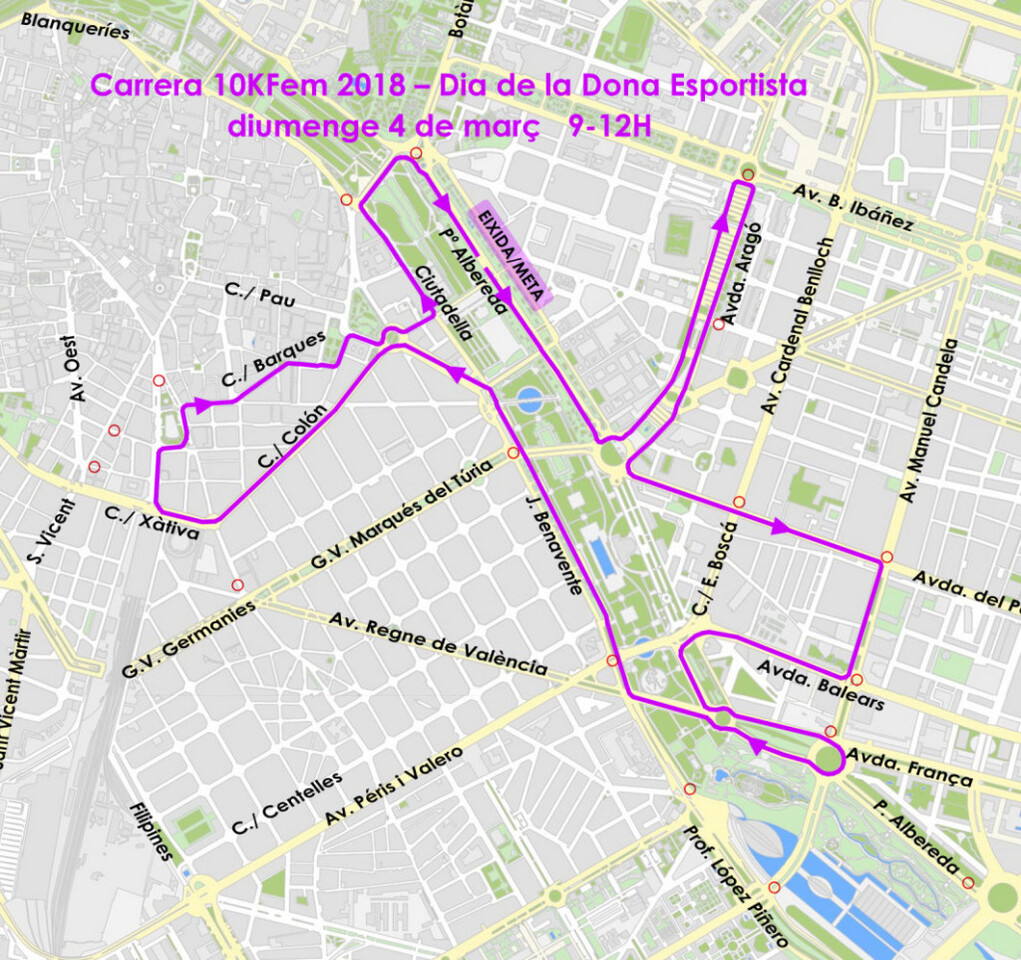 0302 5ª Carrera 10KFem - Día de la Mujer Deportista
