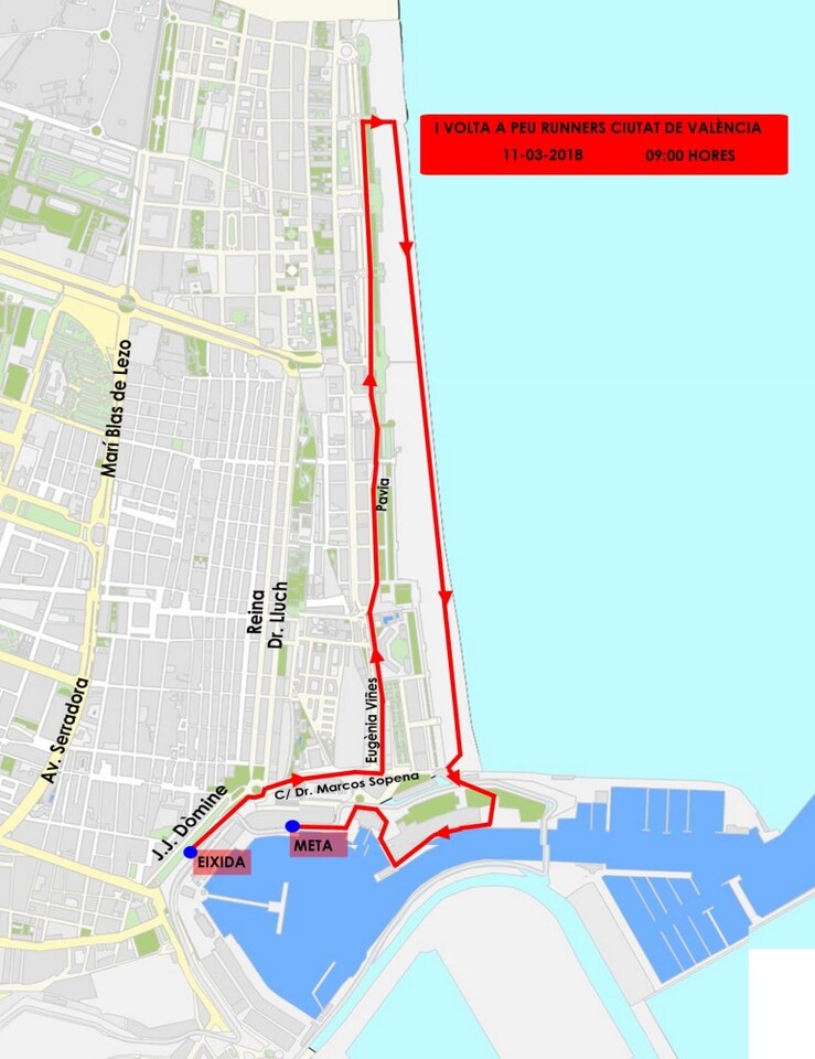 0308 I VOLTA A PEU RUNNERS CIUTAT DE VALÈNCIA