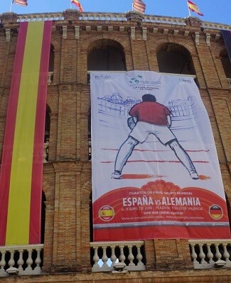 Copa Davis en la Plaza de Toros.
