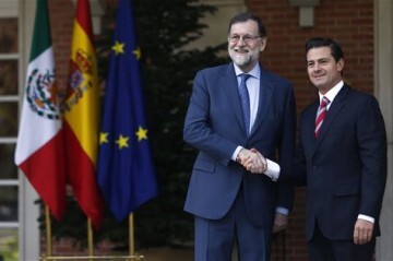 Rajoy recibe a Nieto Pte Mejico