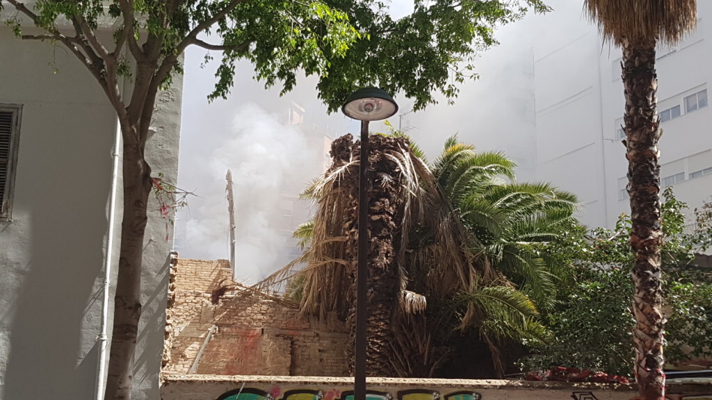 incendio avenida visitación de Valencia (10)