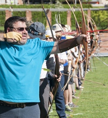 Campeonato de arco.