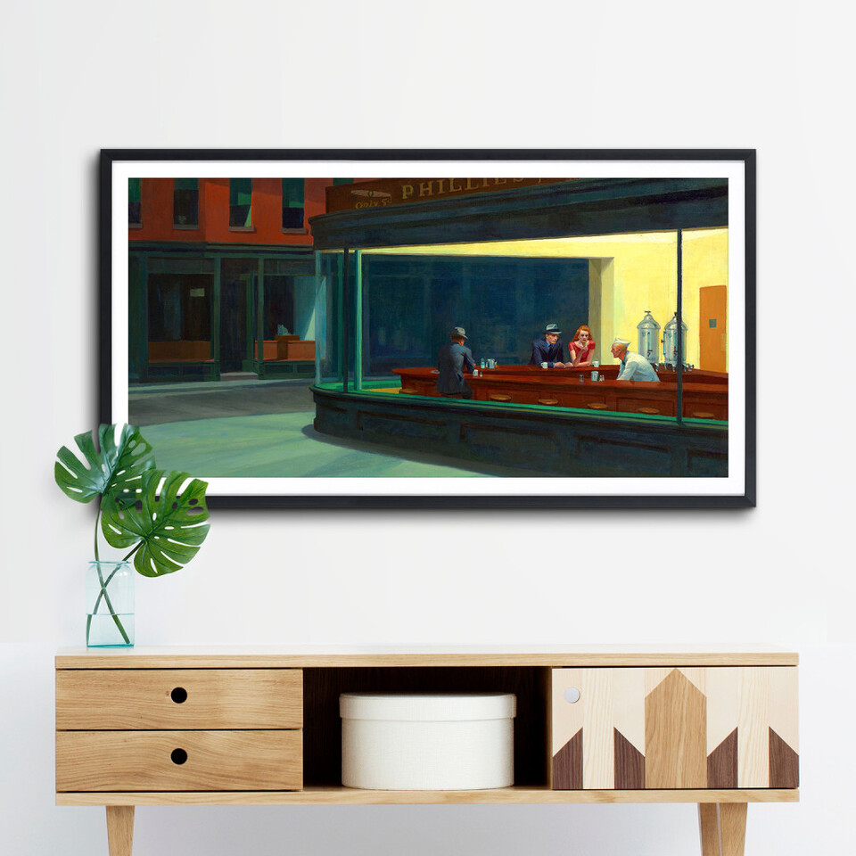 IMG Hopper y Nighthawks - Posterlounge