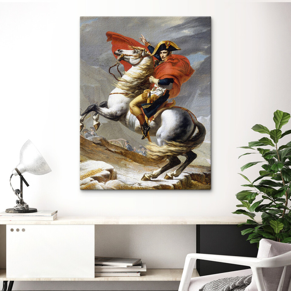 IMG Napoleón cruzando los Alpes - Posterlounge