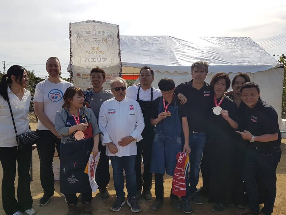Un lustro de paellas en Japón con el Concurs de Sueca concursants_japo (2)